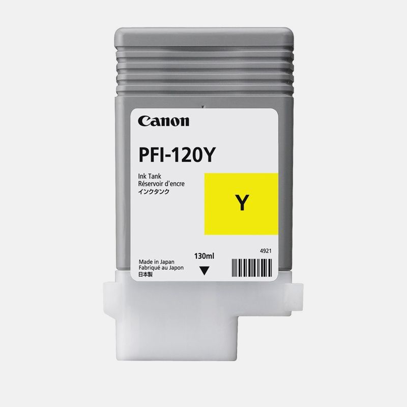 pravtec-productos_insumos_TANQUE-DE-TINTA-PFI-120-Y TANQUE DE TINTA PFI-120Y 130ML - Imagen 1